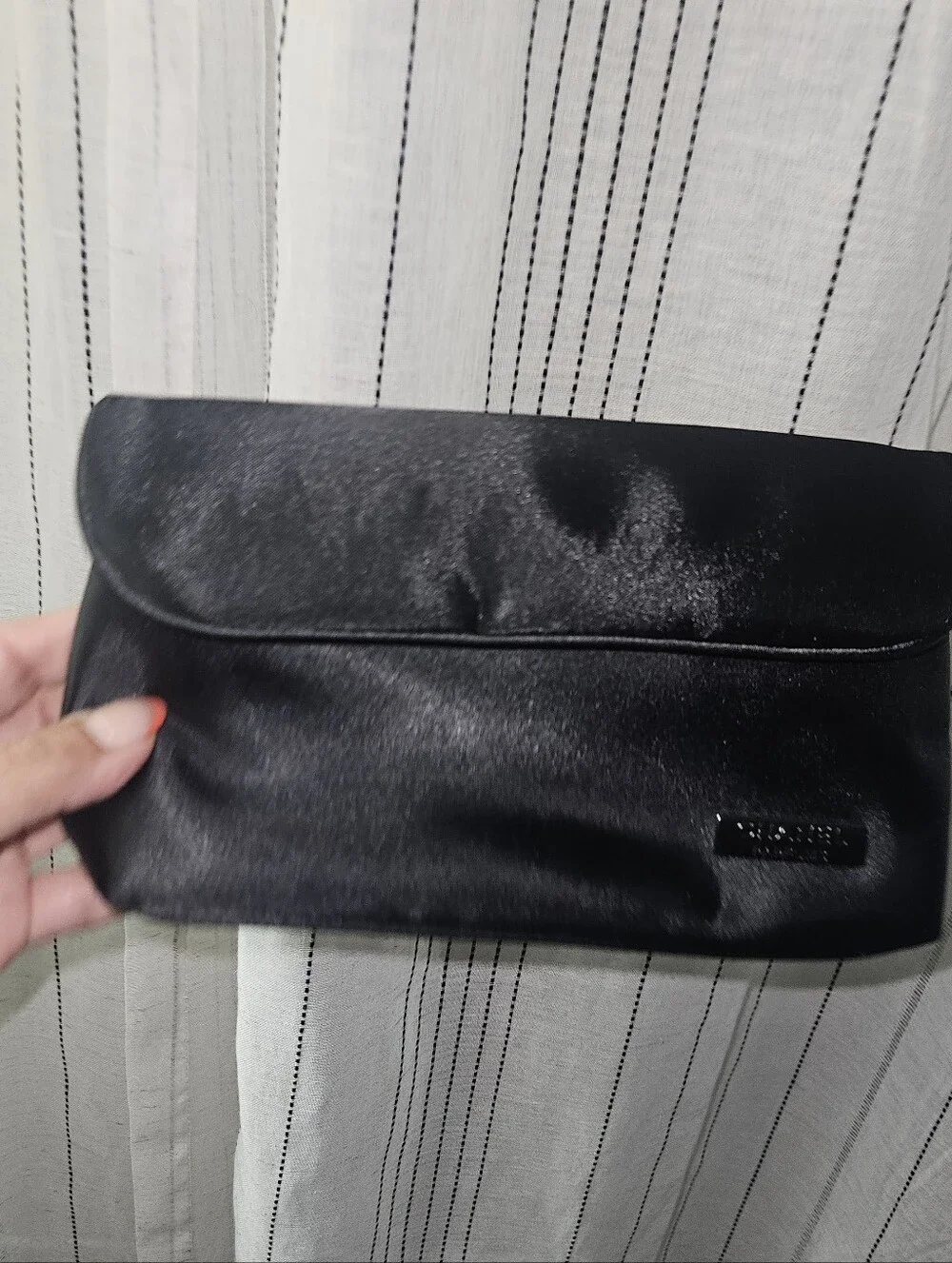 Chanel Satin Cosmetic Pouch
